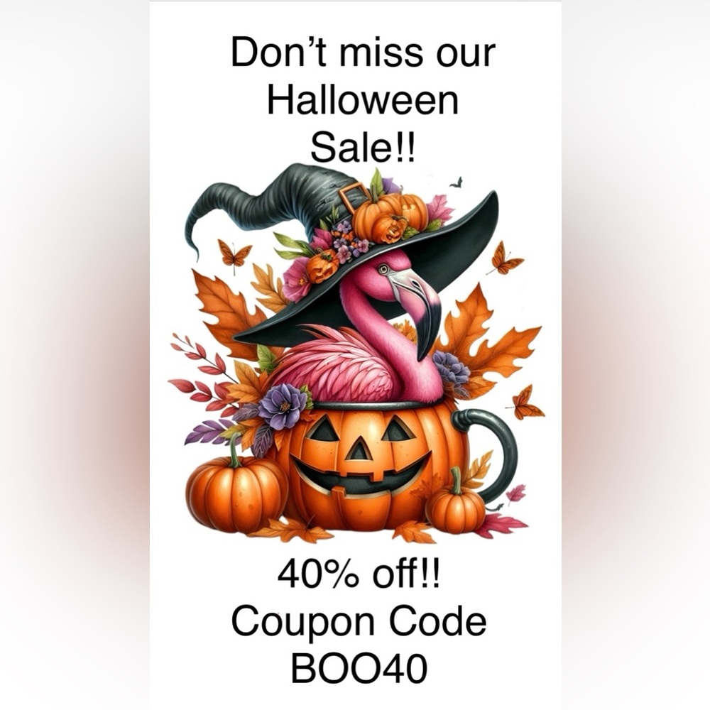 Site wide sale 50% off
